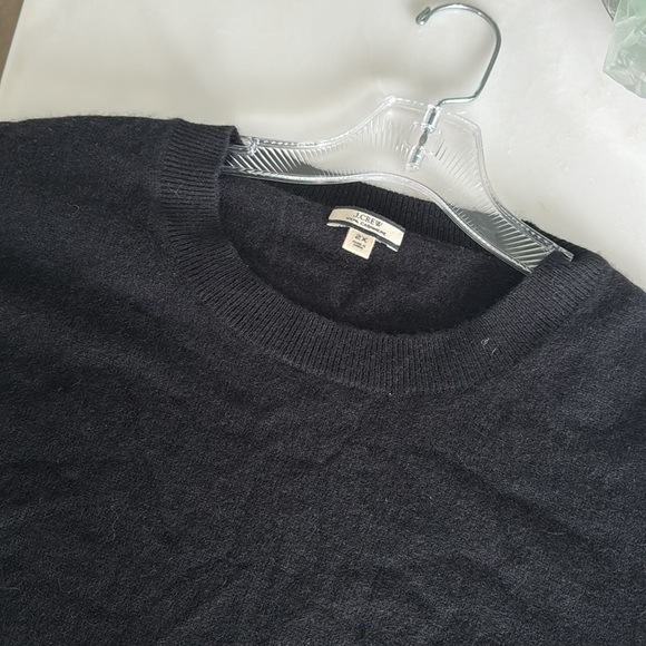 Black Long Sleeve Sweater 100% cashmere - Picture 3 of 3